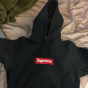 Supreme Bogo Navy Hoodie UA